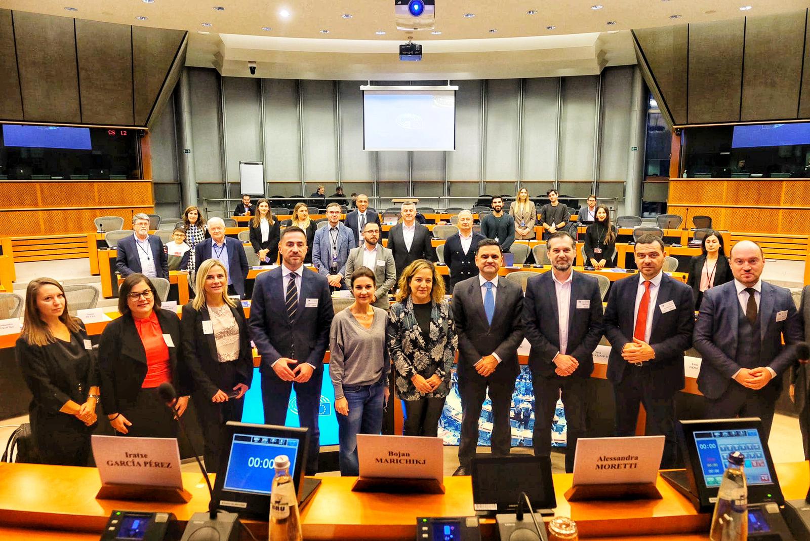 Member of the House of Representatives of the Parliamentary Assembly of Bosnia and Herzegovina, Saša Magazinović, addressed the European Parliament