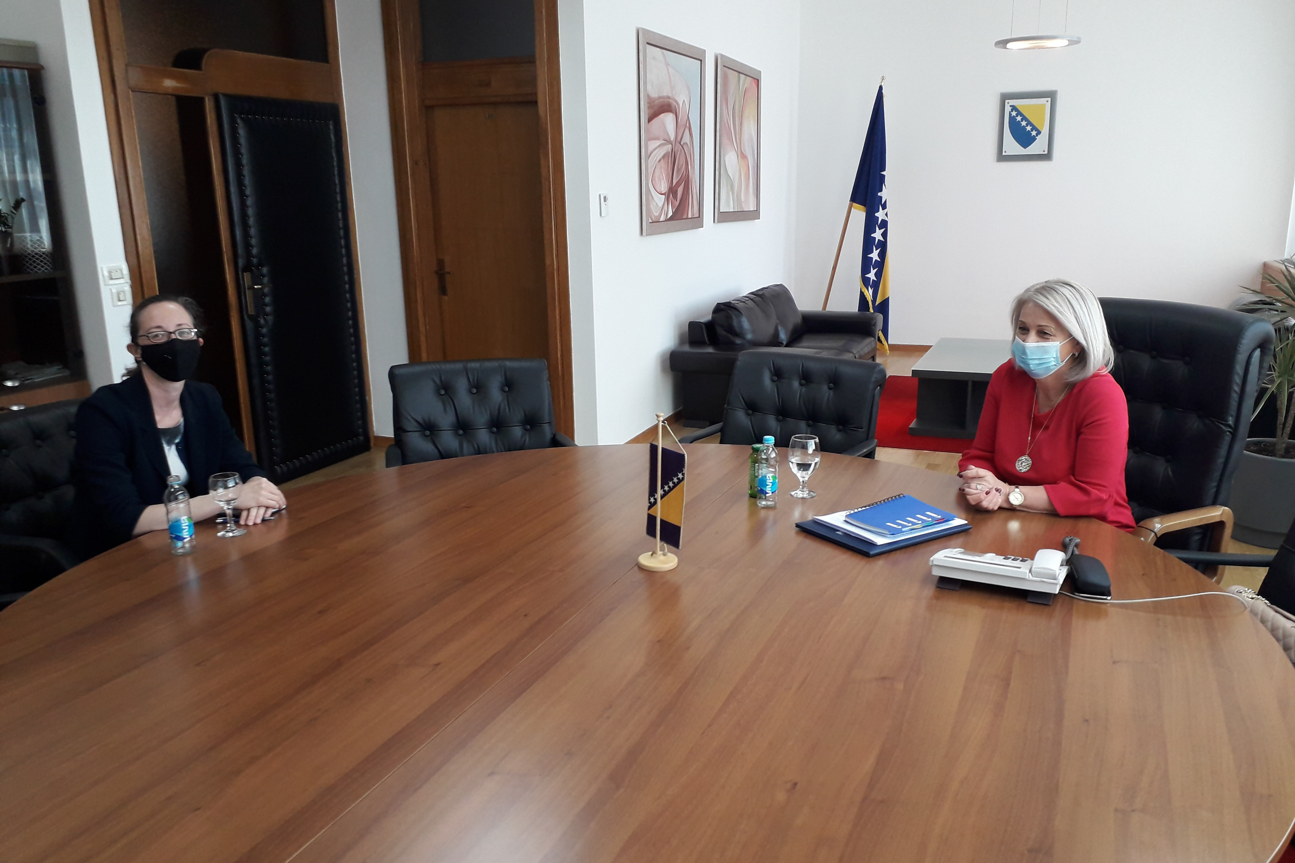 Zamjenica predsjedavajućeg Predstavničkog doma Borjana Krišto razgovarala sa otpravnicom poslova Ambasade Velike Britanije u BiH