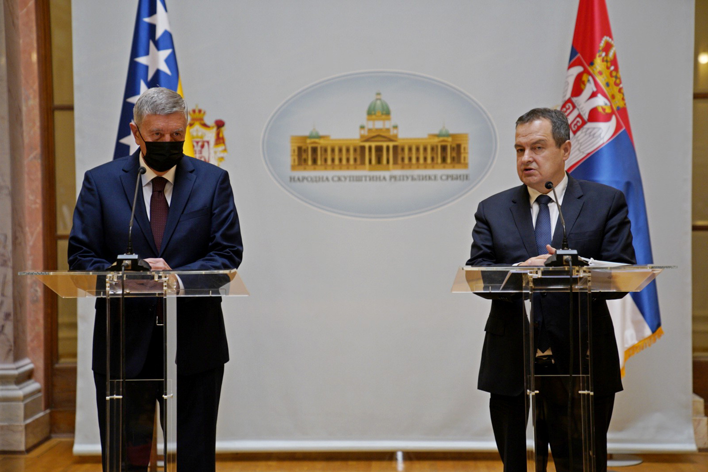 Predsjedatelj Zastupničkog doma Nebojša Radmanović razgovarao sa predsjednikom Narodne skupštine Republike Srbije 