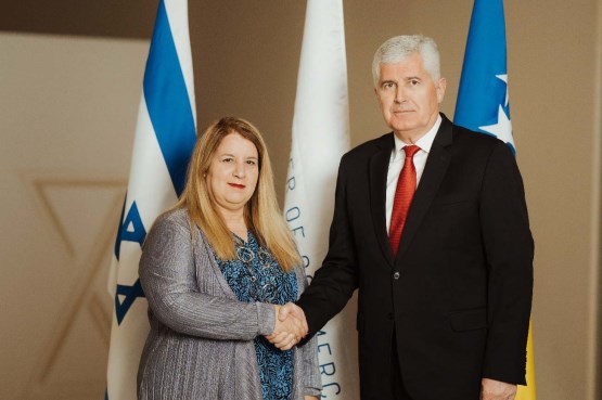 Zamjenik predsjedavajućeg Doma naroda PSBiH dr. Dragan Čović sastao se s nerezidentnom ambasadoricom Države Izrael za BiH 