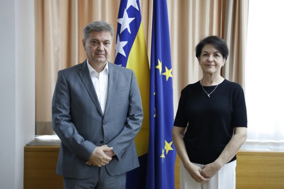 Predsjedavajući Predstavničkog doma PSBiH dr. Denis Zvizdić održao sastanak sa voditeljicom Programa ICMP za Zapadni Balkan