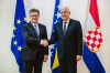 Zamjenik predsjedavajućeg Doma naroda PSBiH dr. Dragan Čović sastao se u Mostaru s posebnim izaslanikom EU Miroslavom Lajčakom 