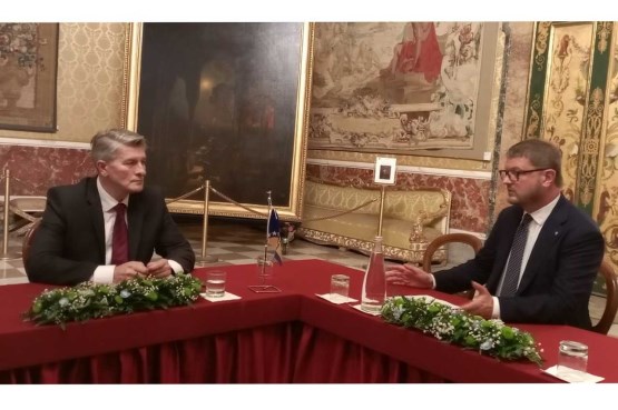 Predsjedavajući Delegacije PSBiH u PAM Šemsudin Mehmedović razgovarao sa predsjednikom PAM