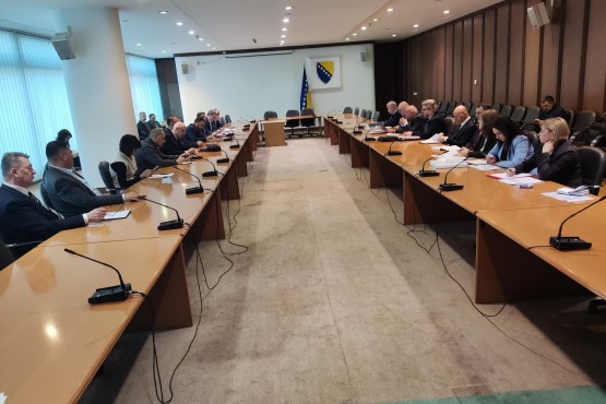 Representatives and delegates of the PA BiH held a meeting with members of the CEC
